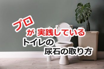 プロが実践しているトイレの尿石の取り方を暴露 大阪市の定期清掃は小野クリーンサービスにお任せください